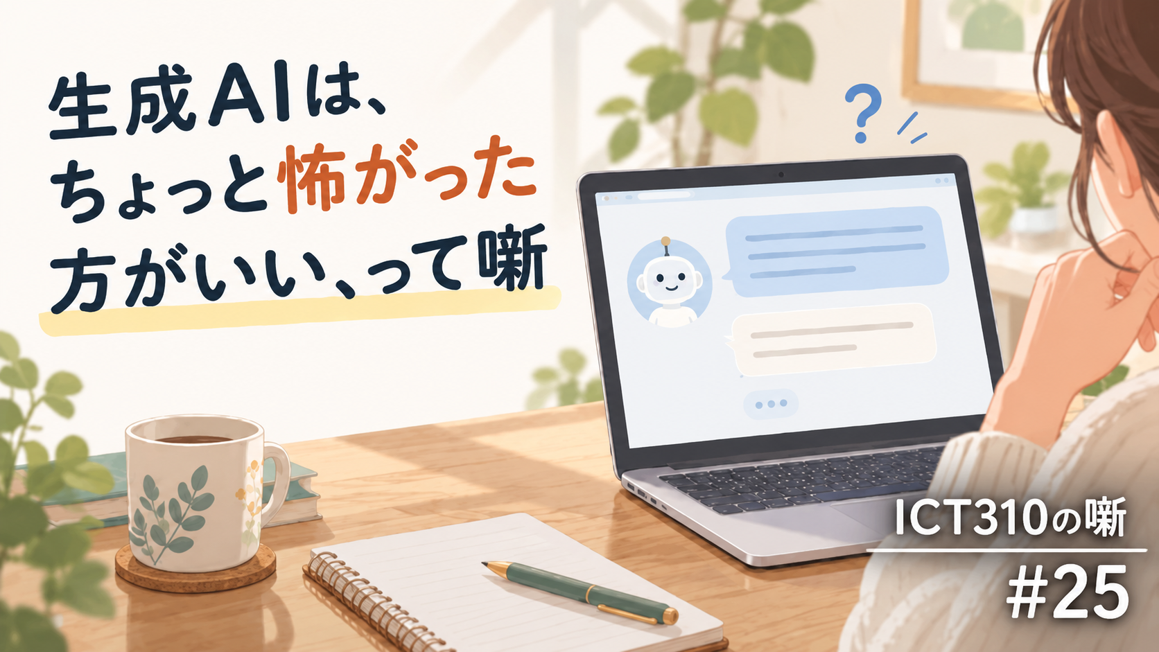 生成AIはちょっと怖がった方がいい