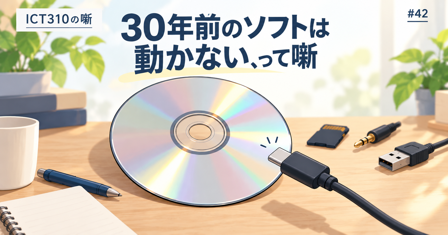 30年前のソフトは動かない、って噺